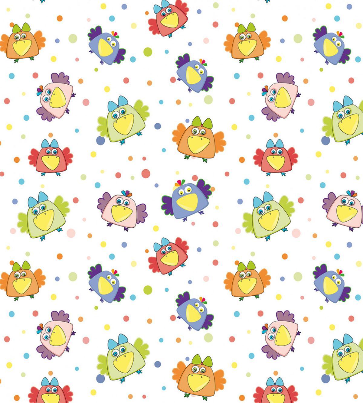 Cartoon Doodle Ravens — Pattern