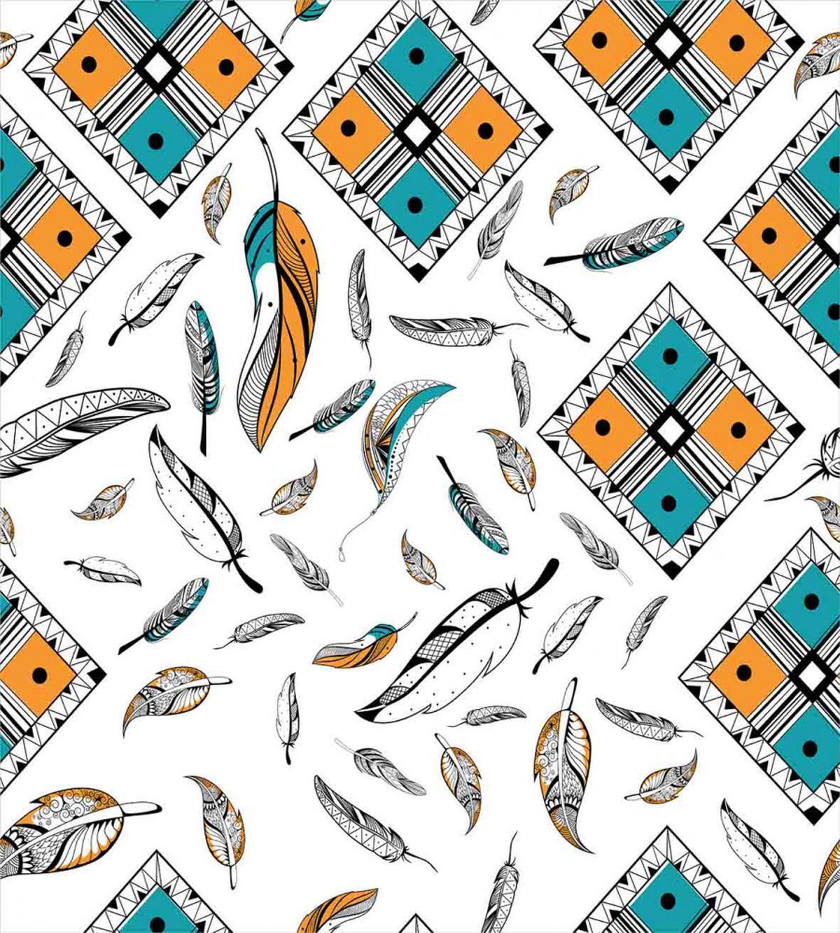 Tribal Bohemian Feather — Pattern