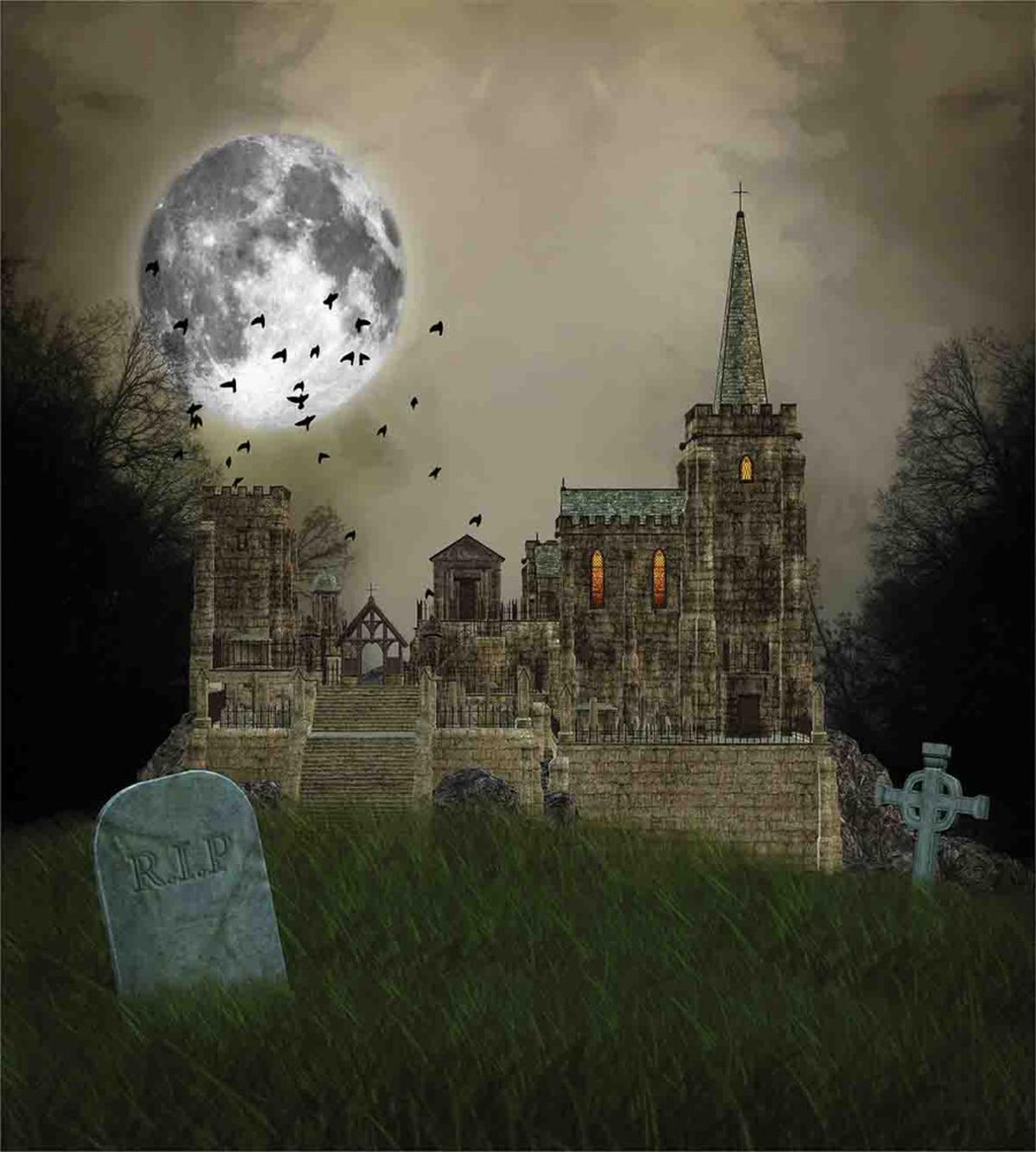 Old Village and Grave — Pattern