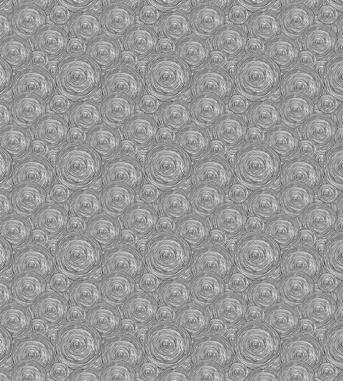 Hand Drawn Spiral Rounds — Pattern