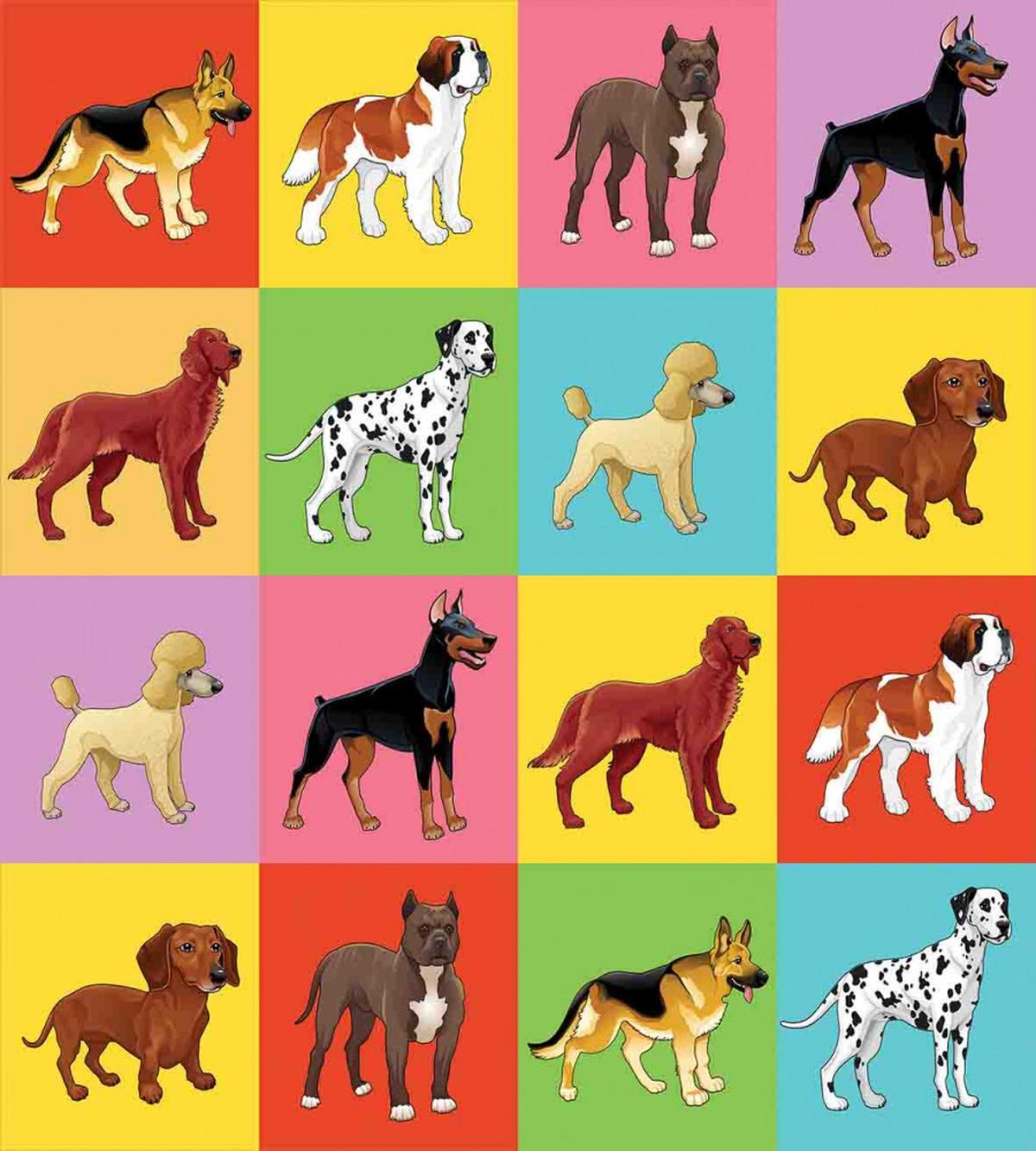 Different Breeds Animal Lover — Pattern