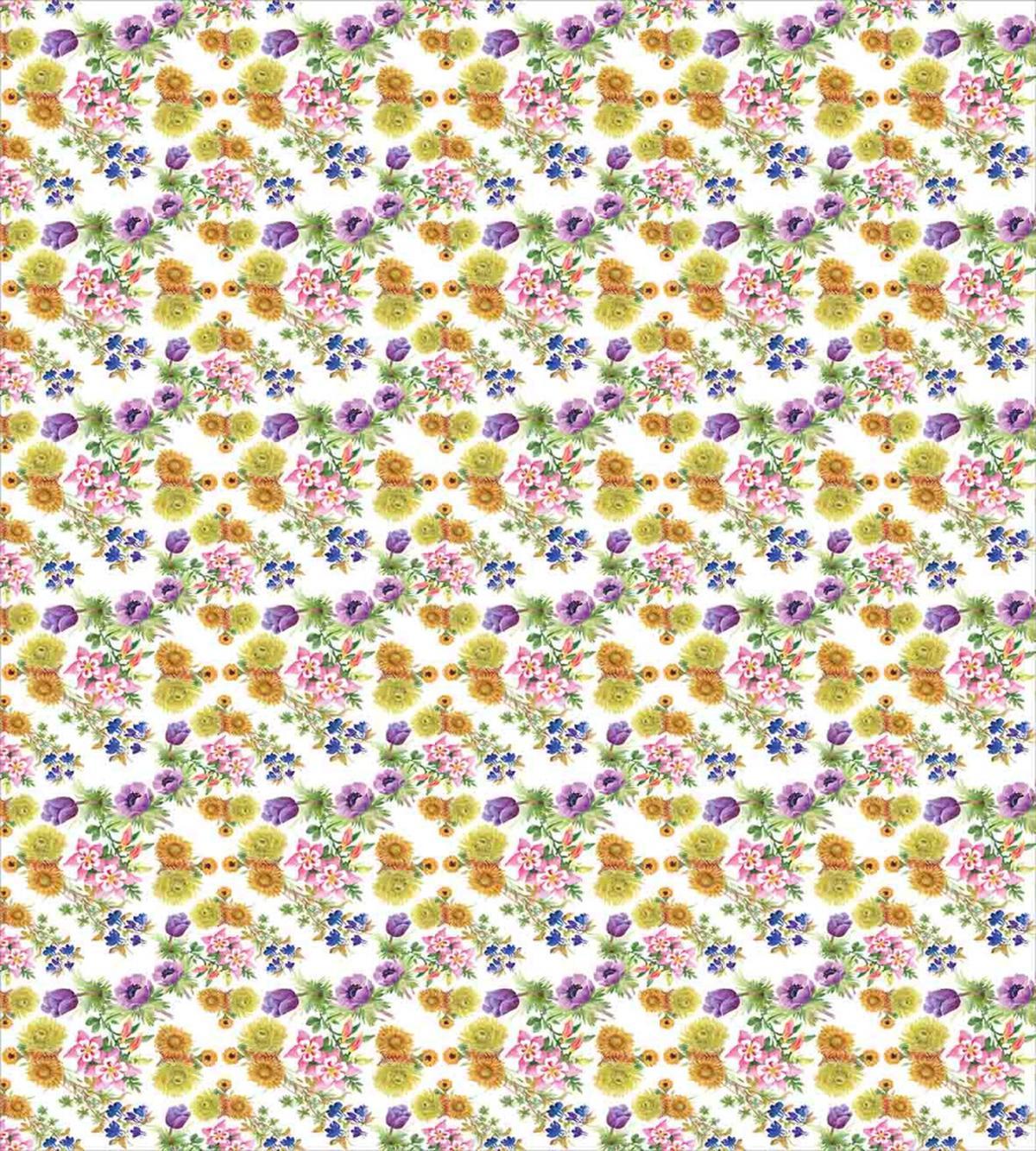 Watercolor Romantic Art — Pattern