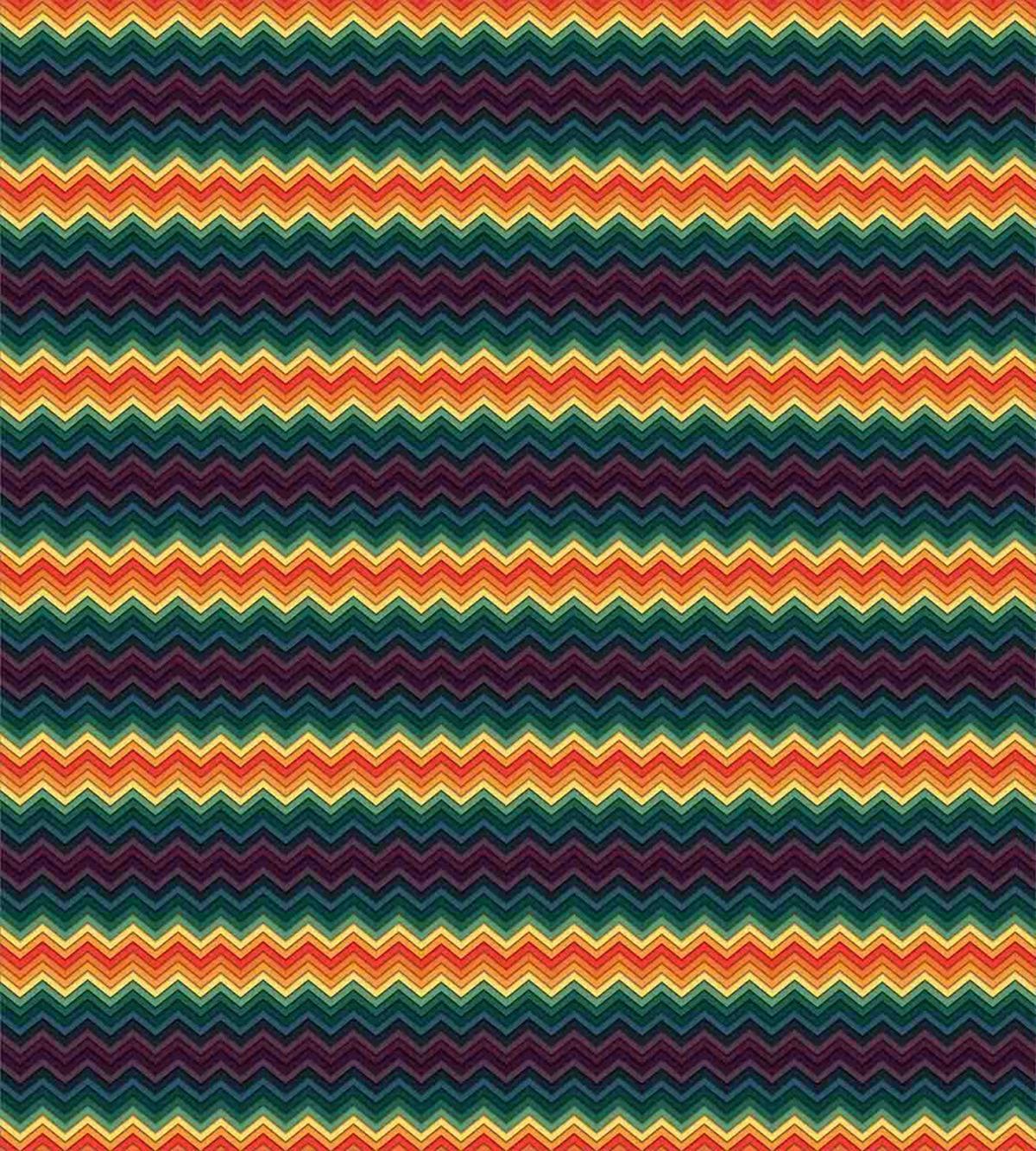 Colorful Zigzag Classic — Pattern