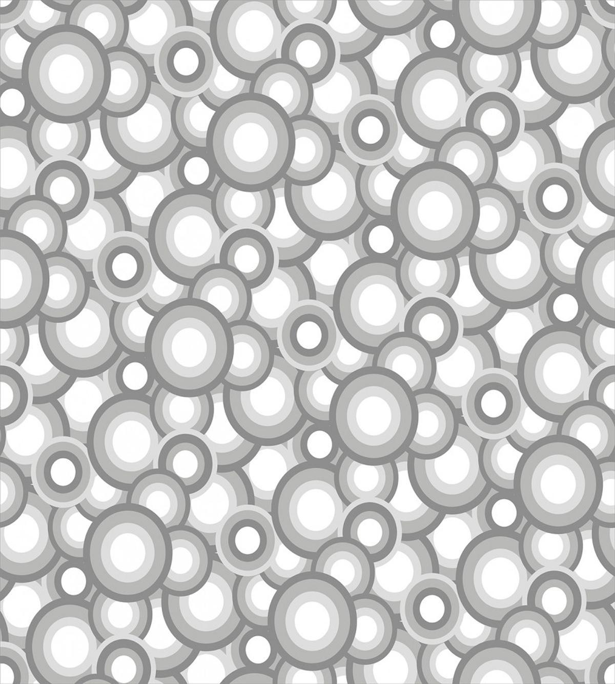 Grey White Balls Rounds — Pattern