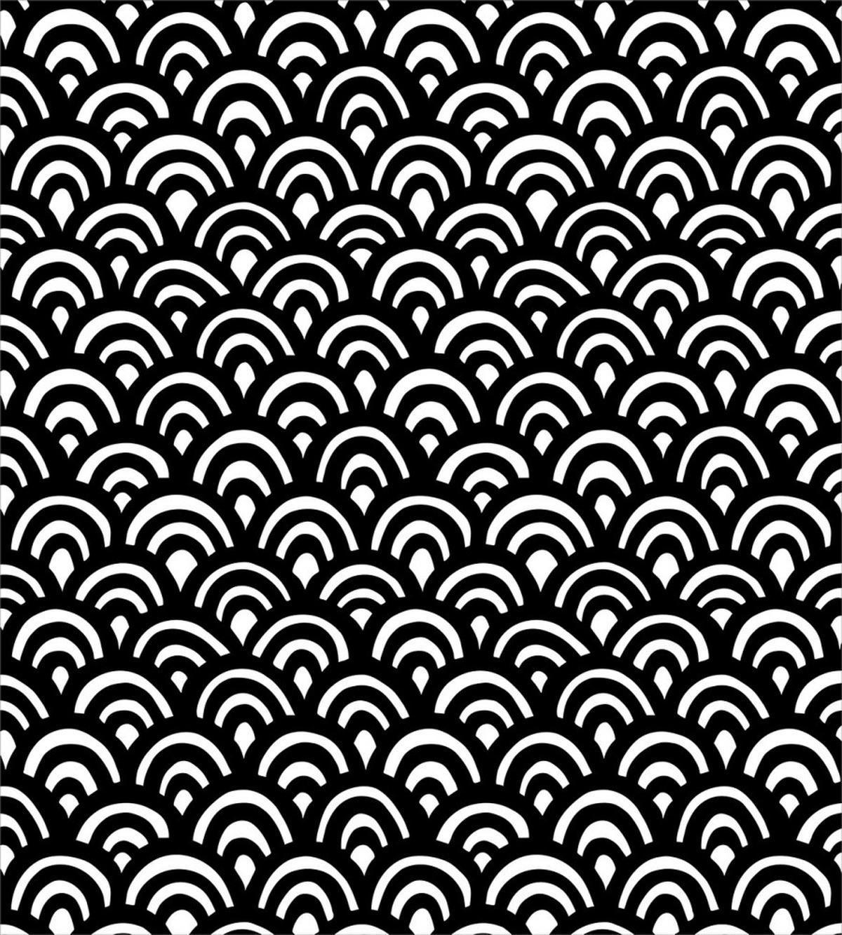 Japanese Seigaiha Waves — Pattern