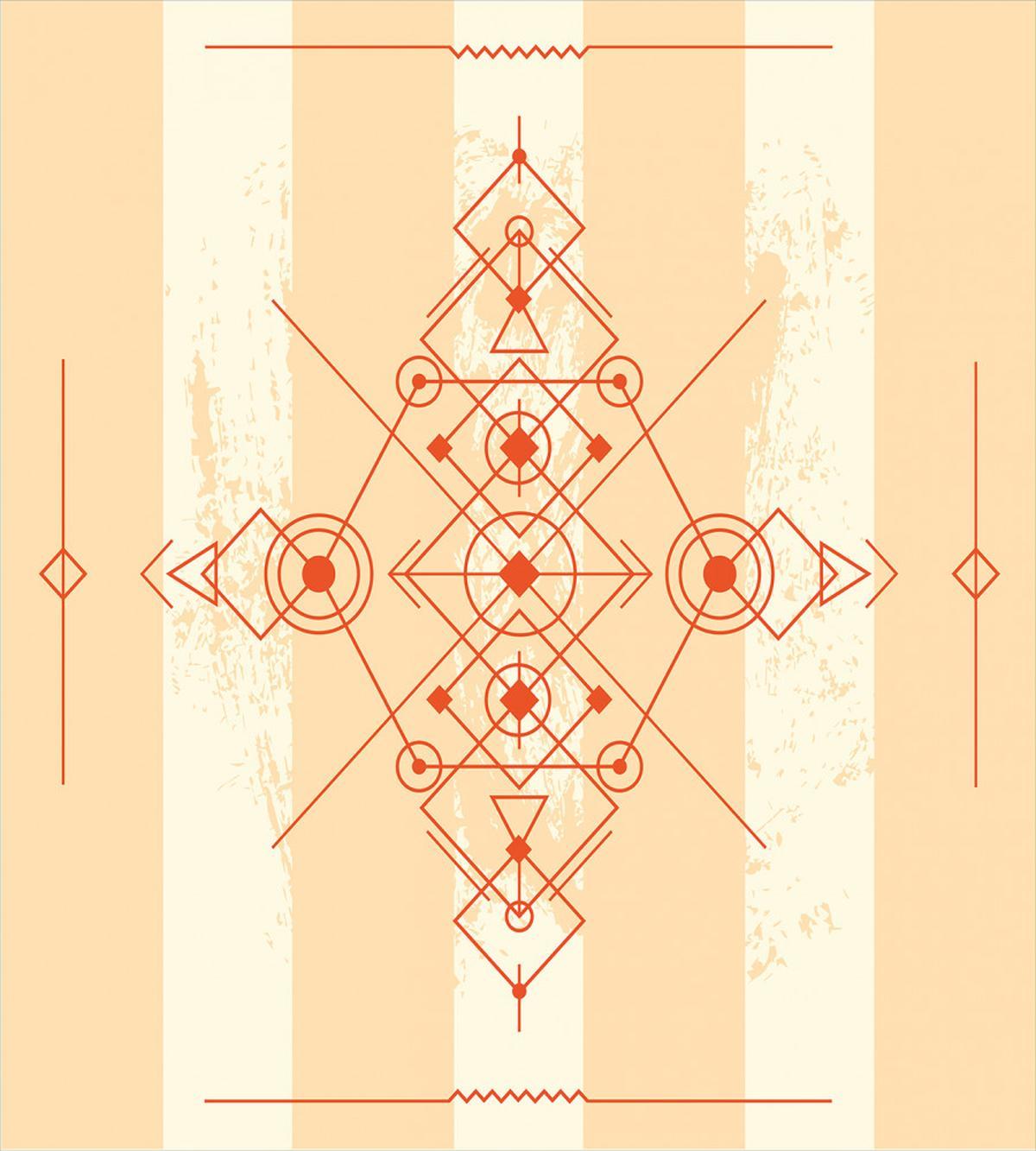 Circles Triangles — Pattern