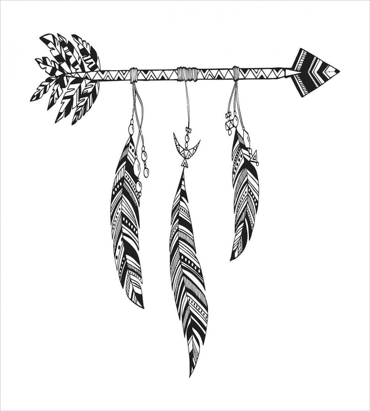 Bohemian Arrow Design — Pattern
