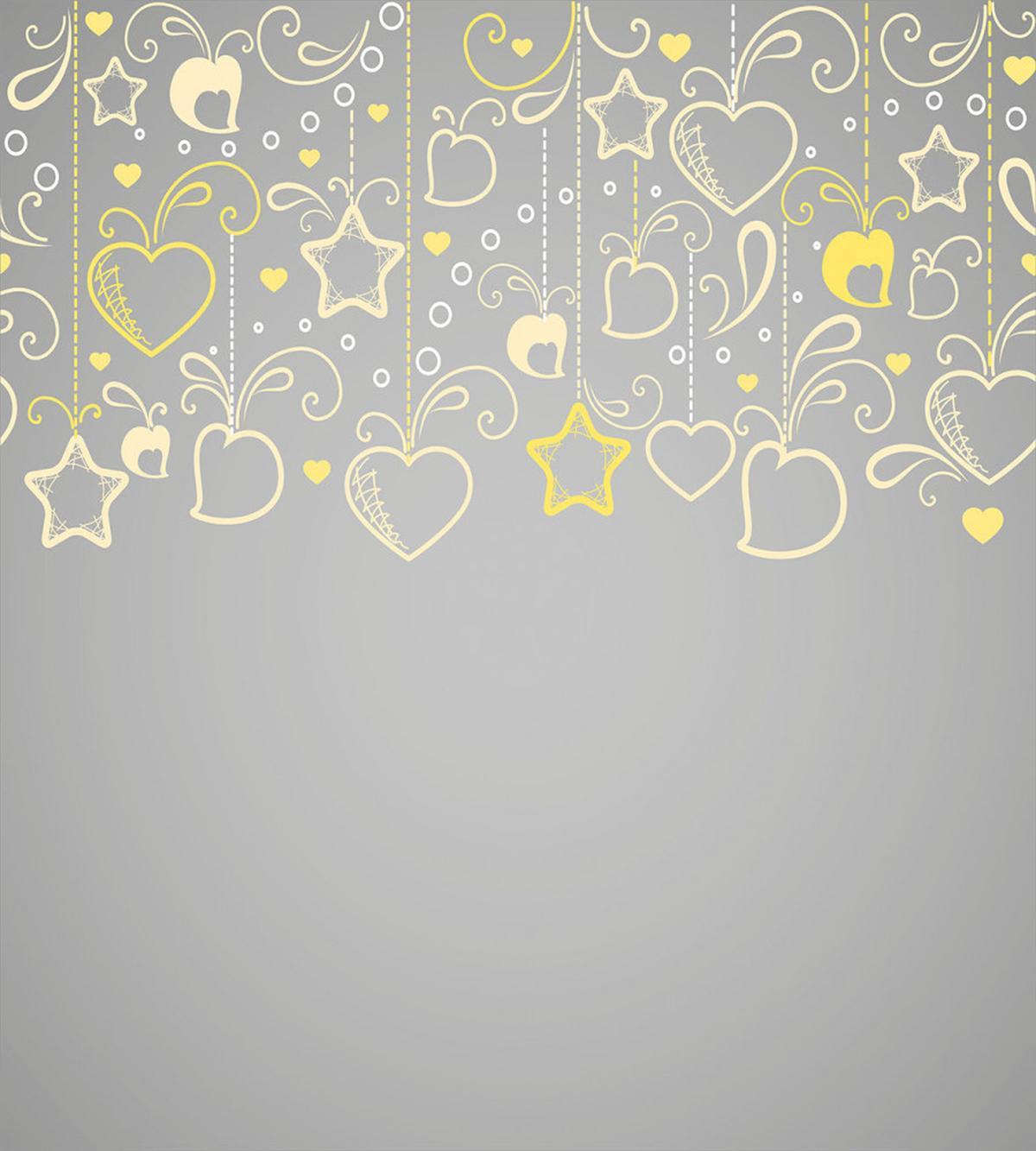 Grey Swirl Hearts — Pattern