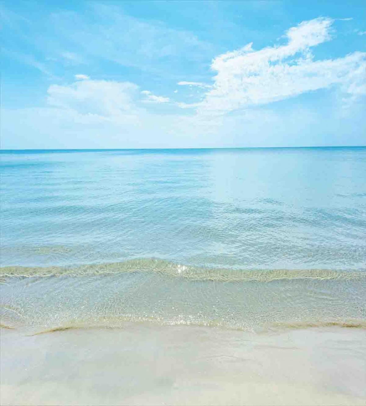 Sea Horizon Shore Beach — Pattern