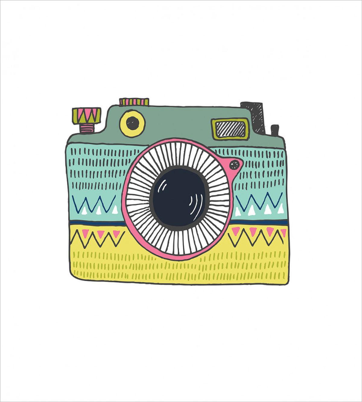 Nostalgic Photo Camera — Pattern