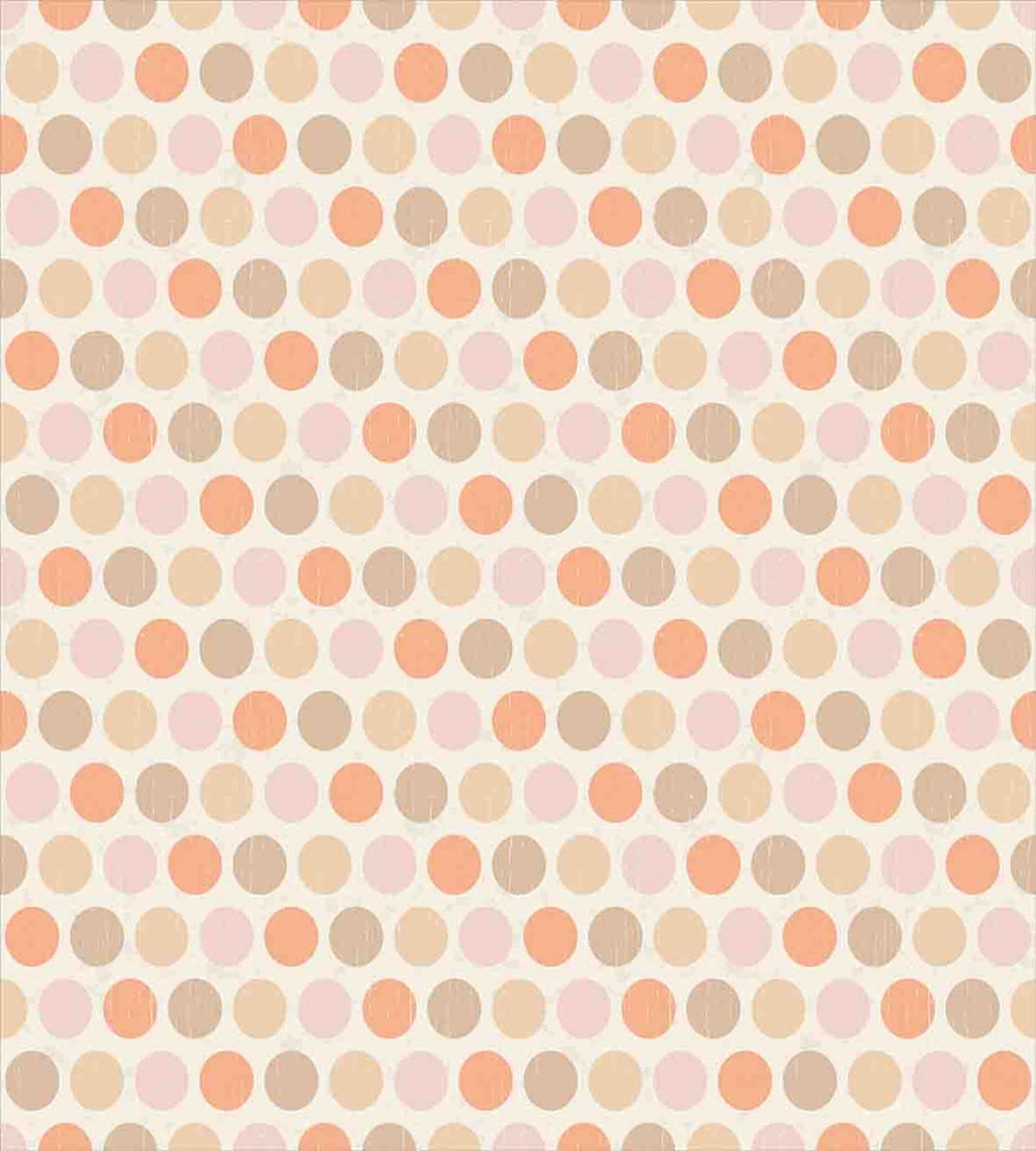 Retro Polka Grunge — Pattern