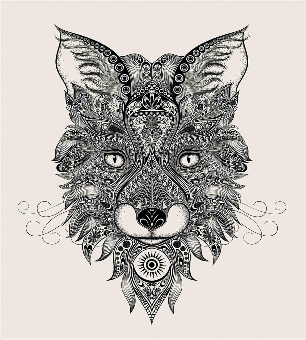 Mask Celtic Style — Pattern