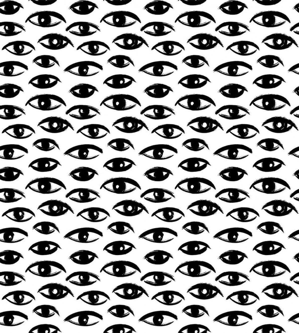 Sketch Style Eyes — Pattern