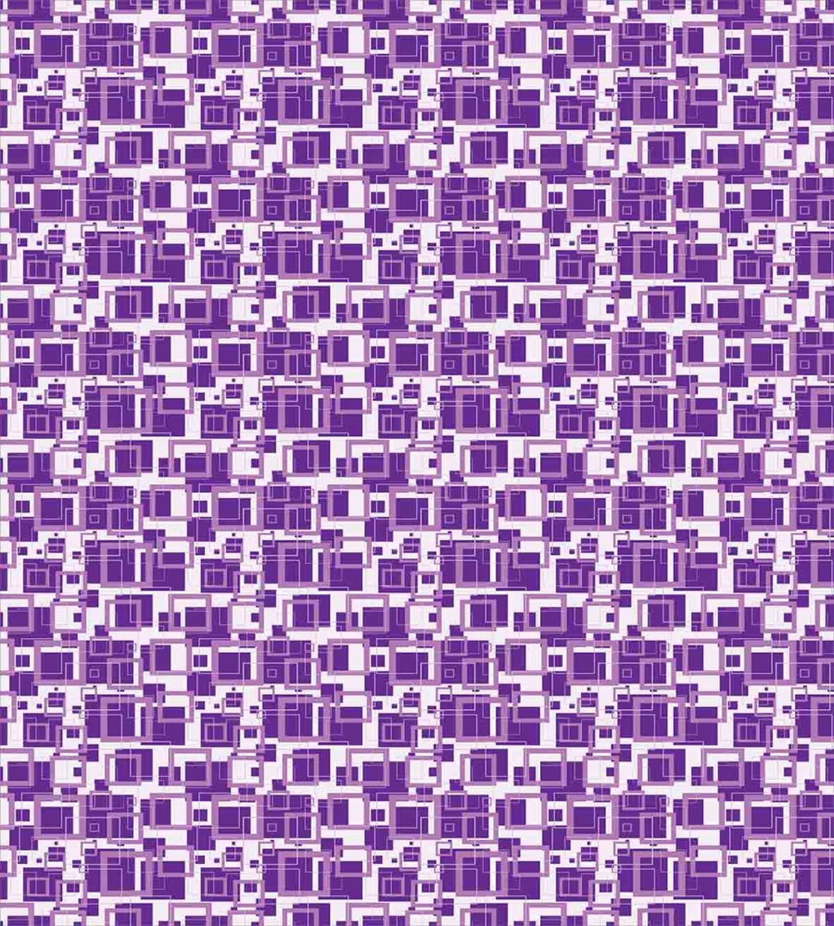 Purple Squares Retro — Pattern