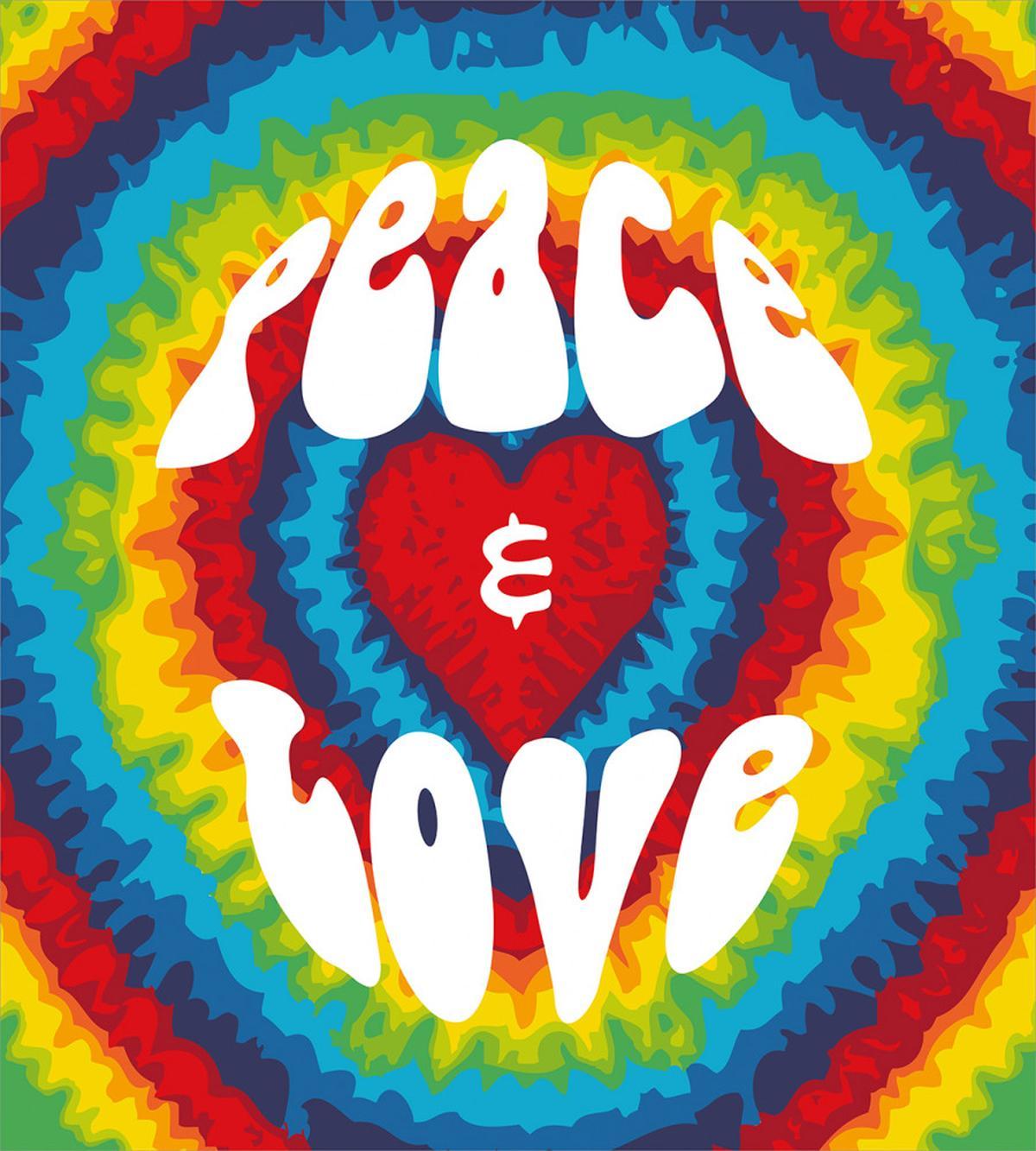 Groovy Hippie Rainbow — Pattern