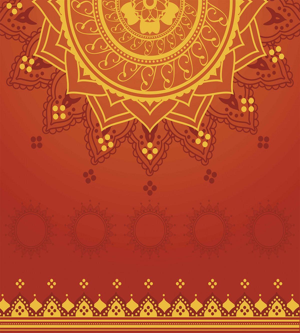 Traditional Saree — Pattern