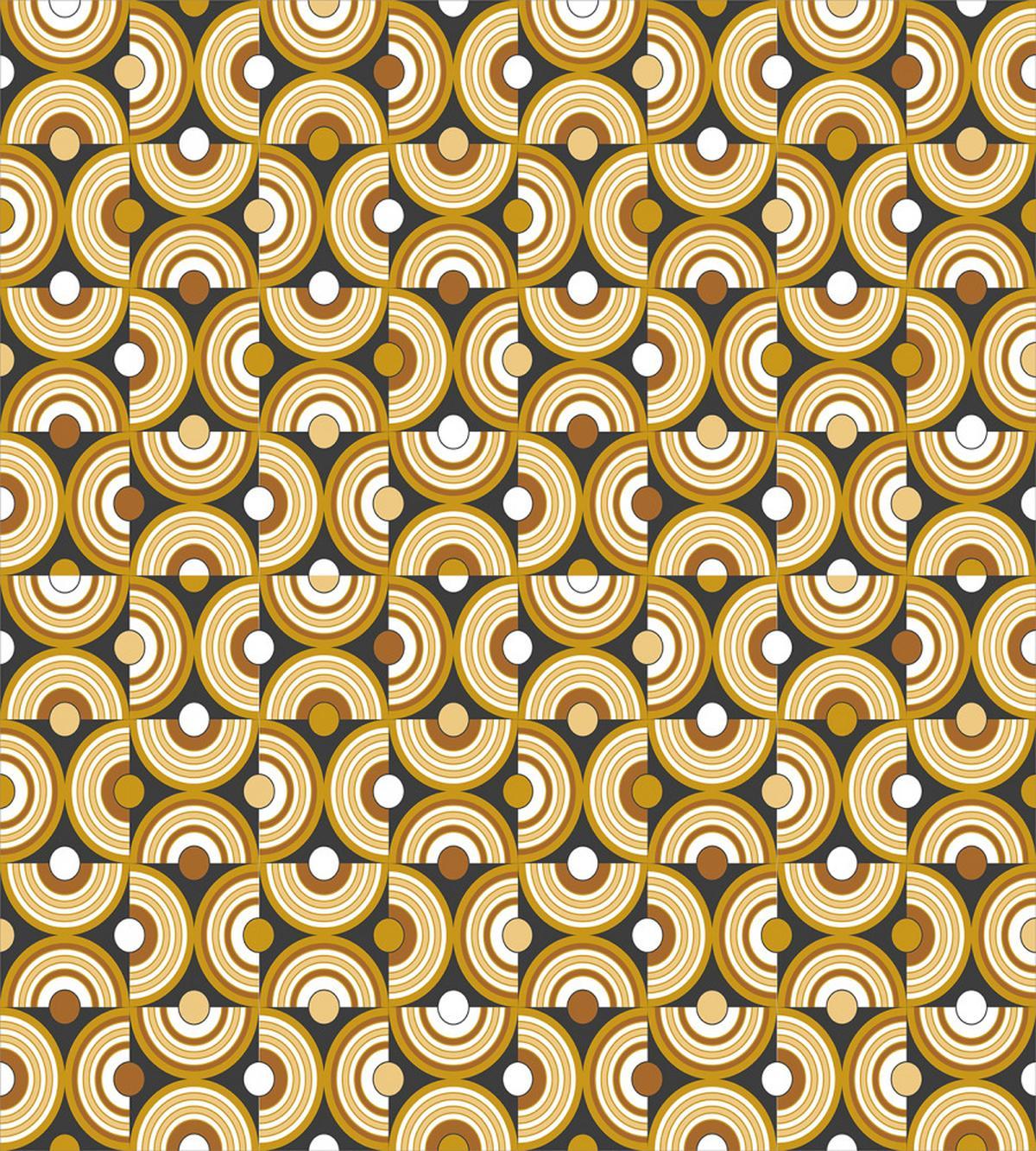 Funky Abstract Rounded — Pattern
