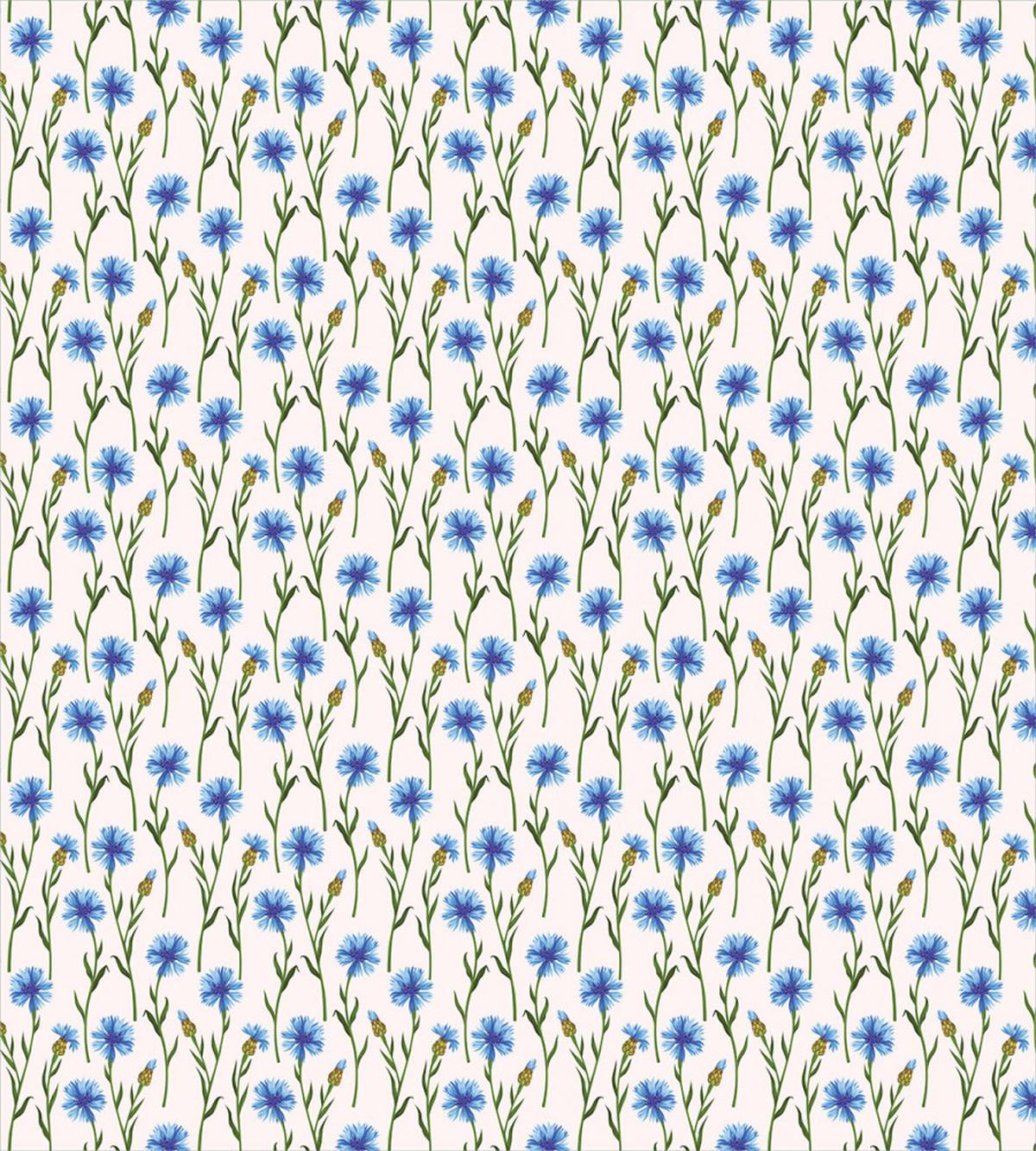 Pattern of Cornflowers Field — Pattern
