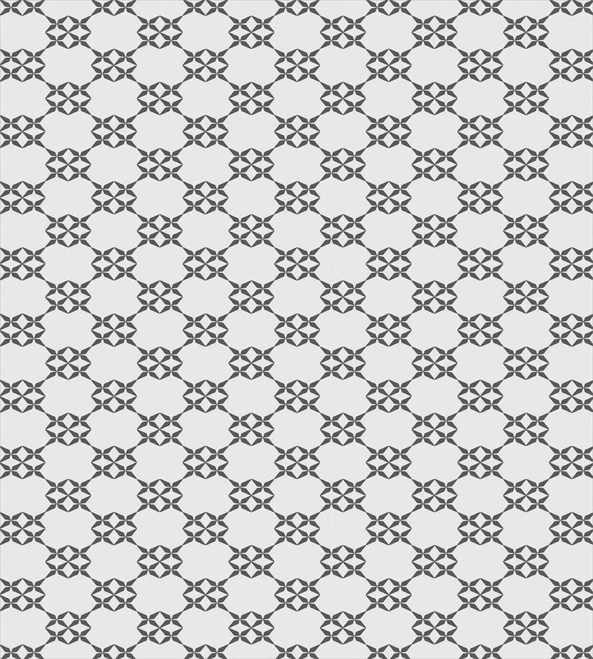 Floral Squares Lines — Pattern