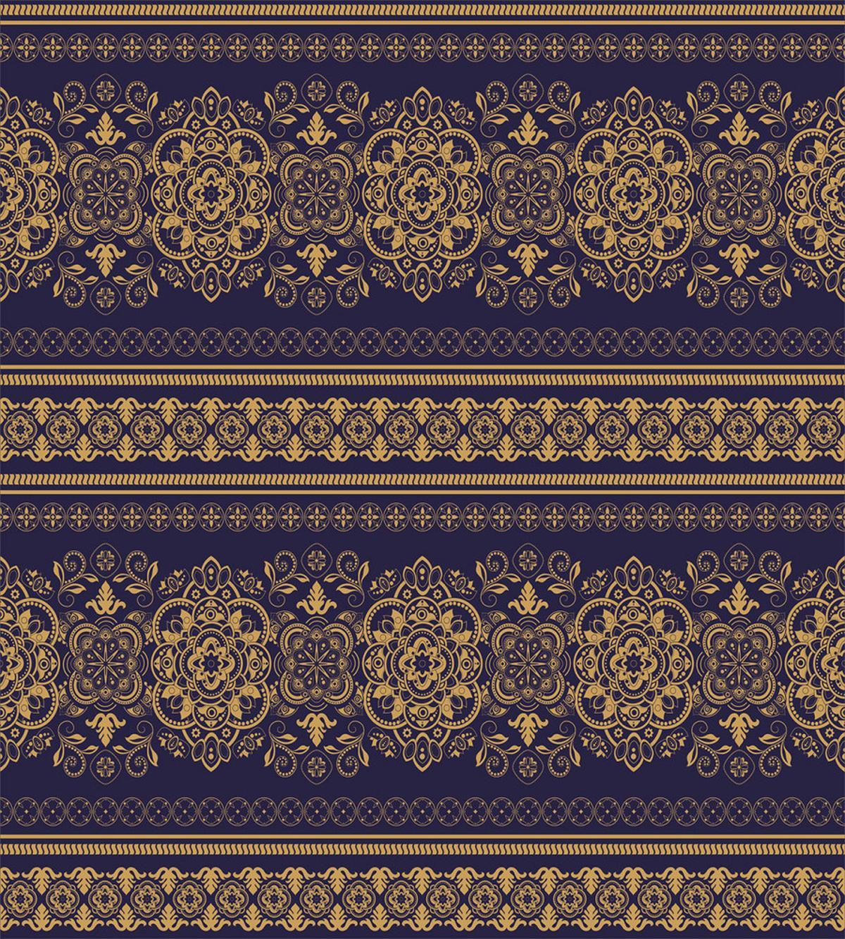 Damask Border — Pattern