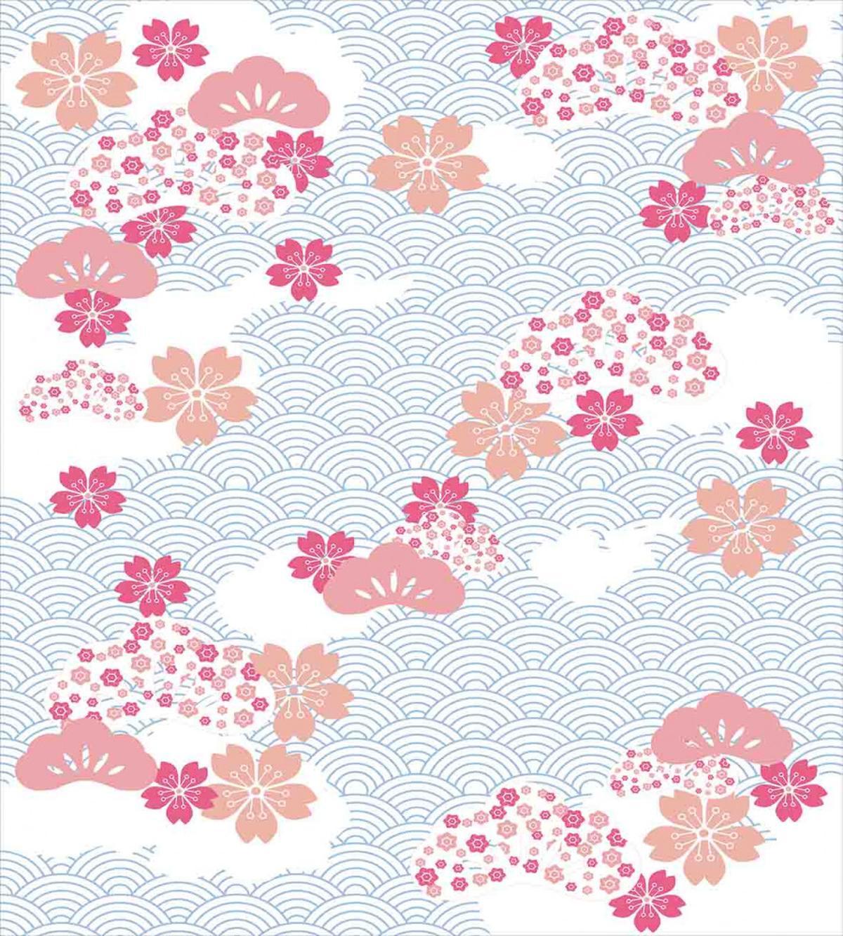 Squama Cherry Blossom — Pattern
