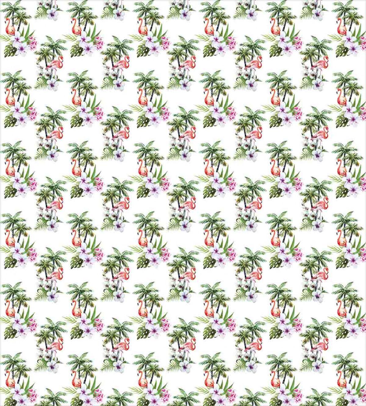Watercolor Birds Flora — Pattern