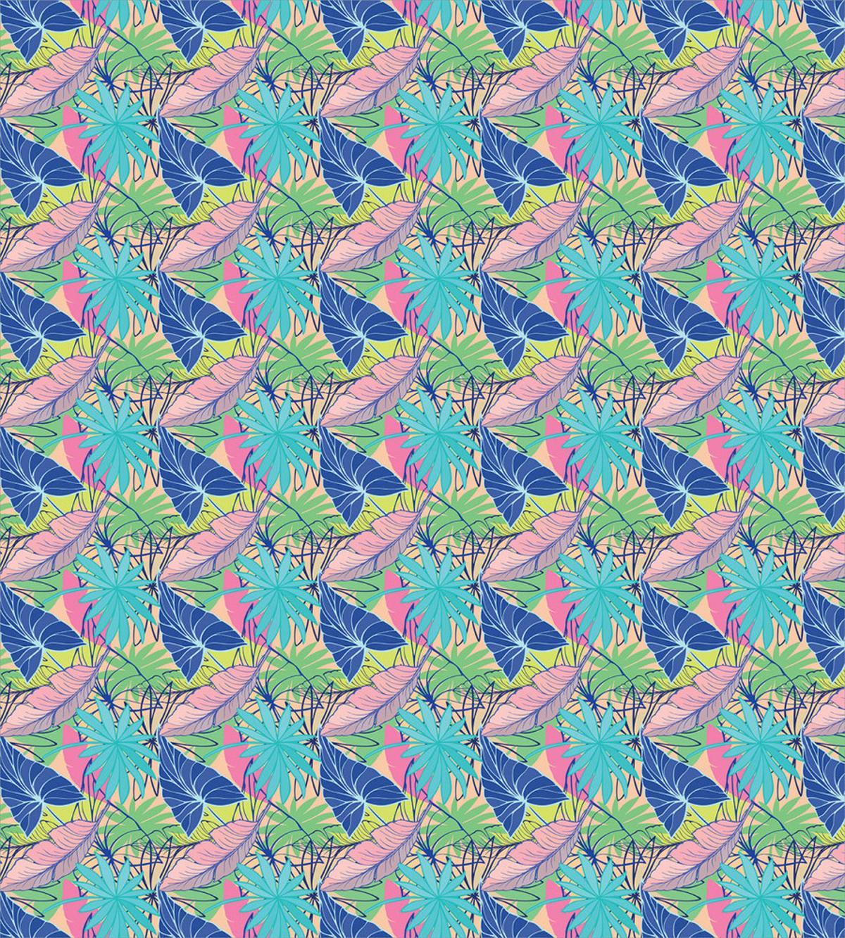 Banana Syngonium Plantation — Pattern