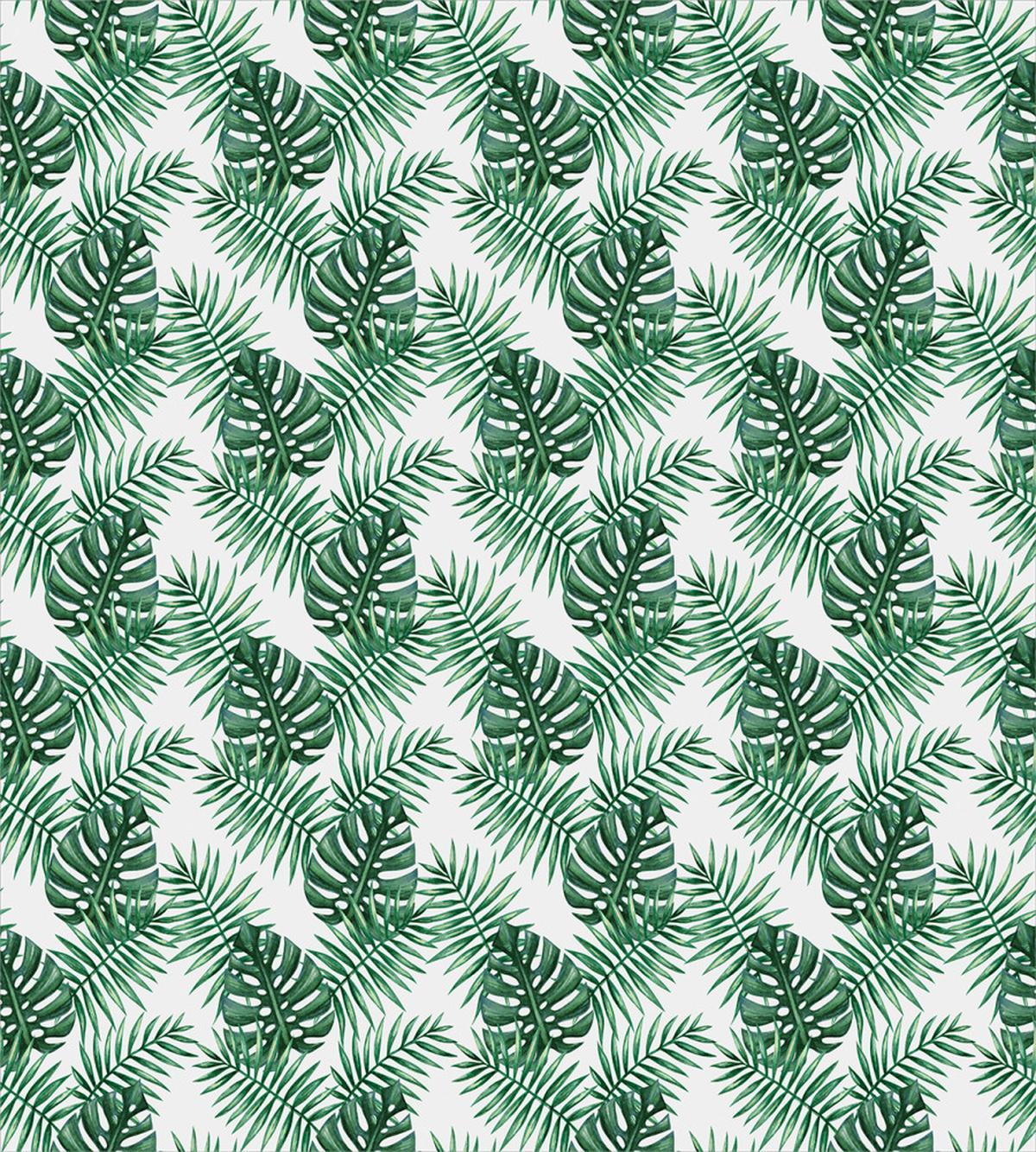 Palm Mango Banana Tree — Pattern