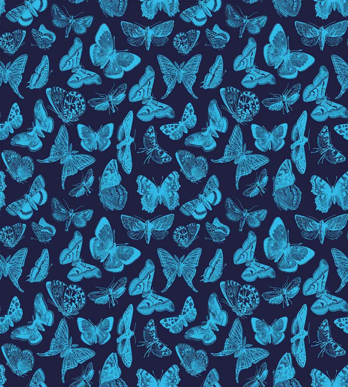 Hand Drawn Butterflies — Pattern