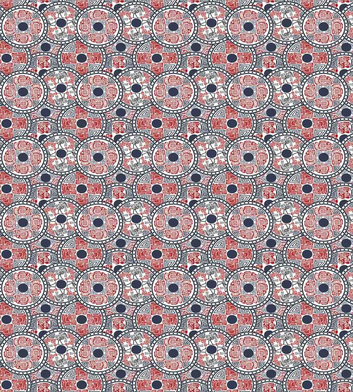 Animal Motifs Circles — Pattern
