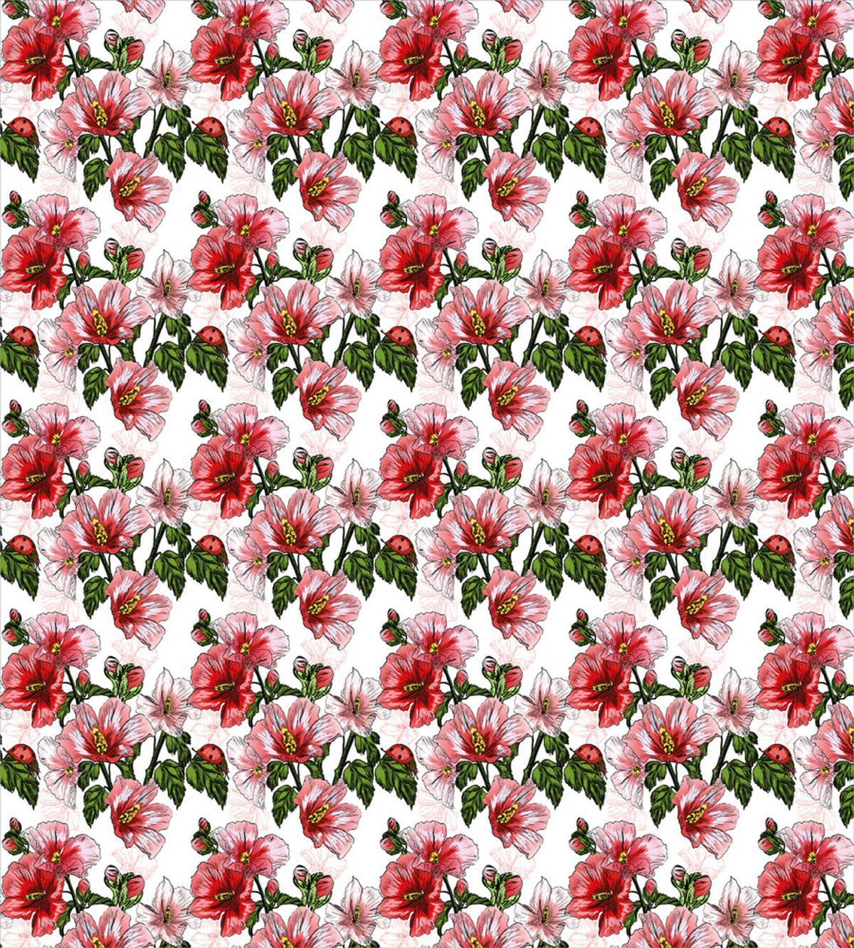 Hibiscus Exotic Flora — Pattern