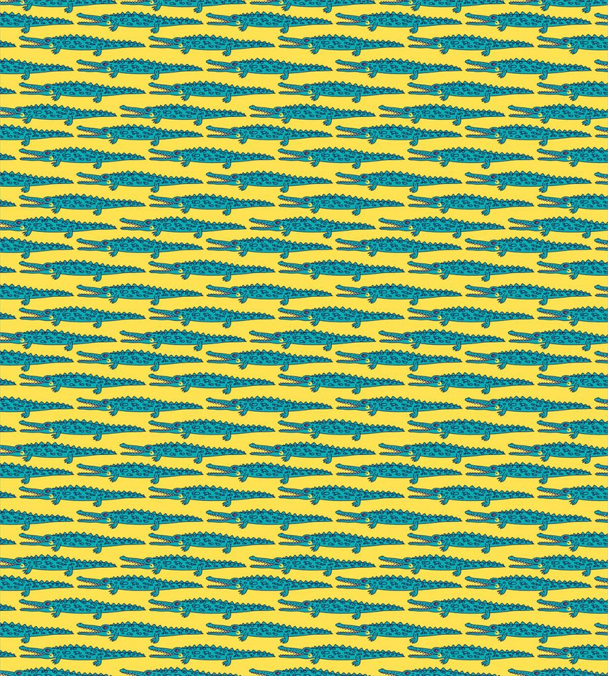 Repetitive Crocodile Pattern — Pattern