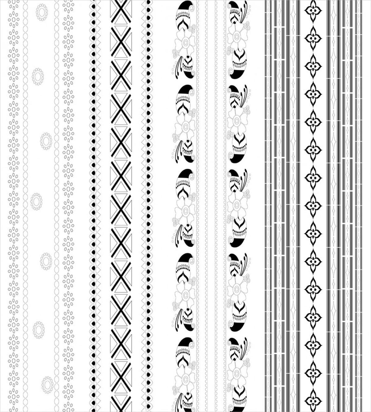 Eastern Style Vertical Stripes — Pattern