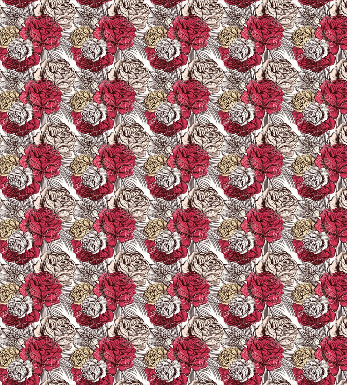 Close up High Detailed Roses — Pattern