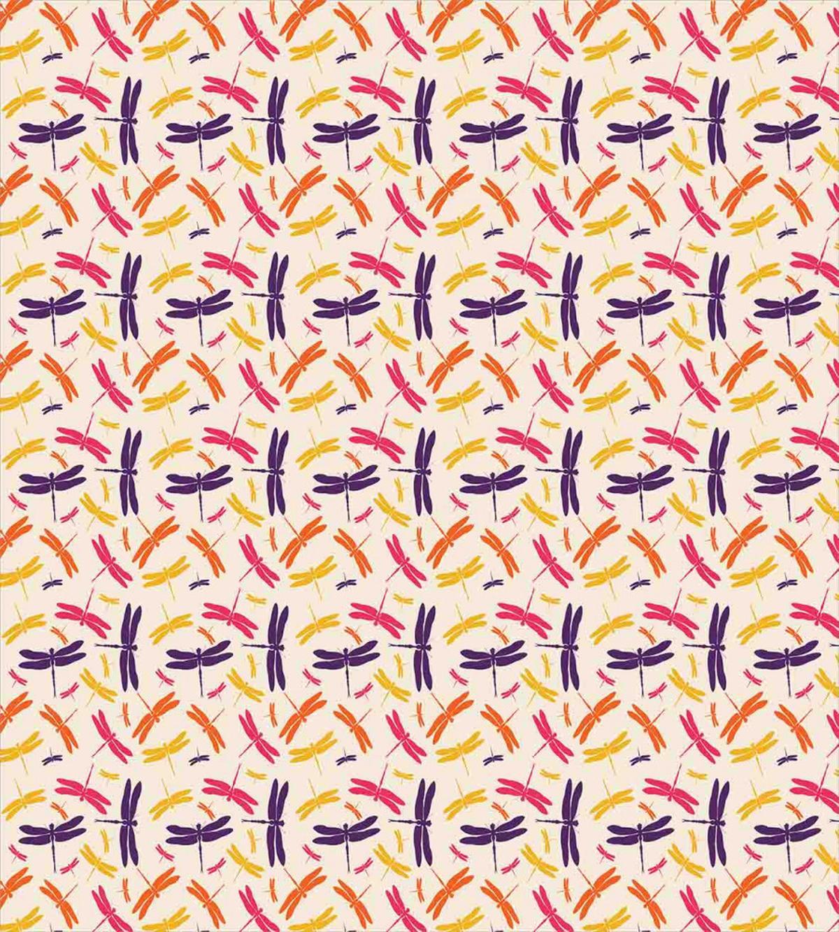 Colorful Spring Wildlife — Pattern