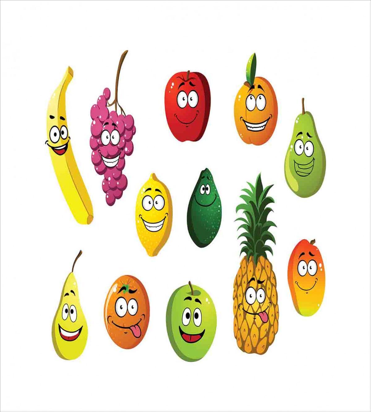 Banana Grape Pear Avocado — Pattern