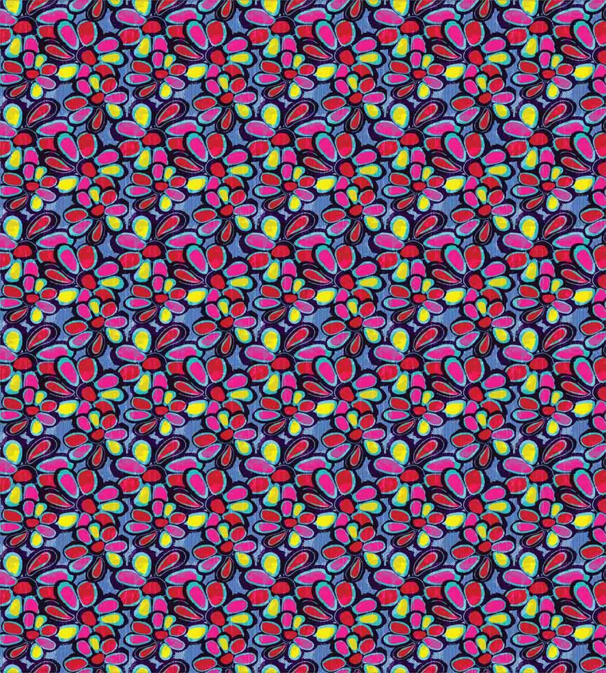 Colorful Daisy Petals — Pattern