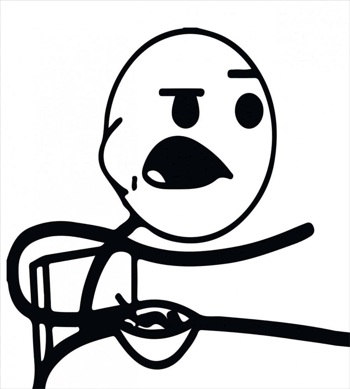 Grumpy Forever Alone Guy — Pattern
