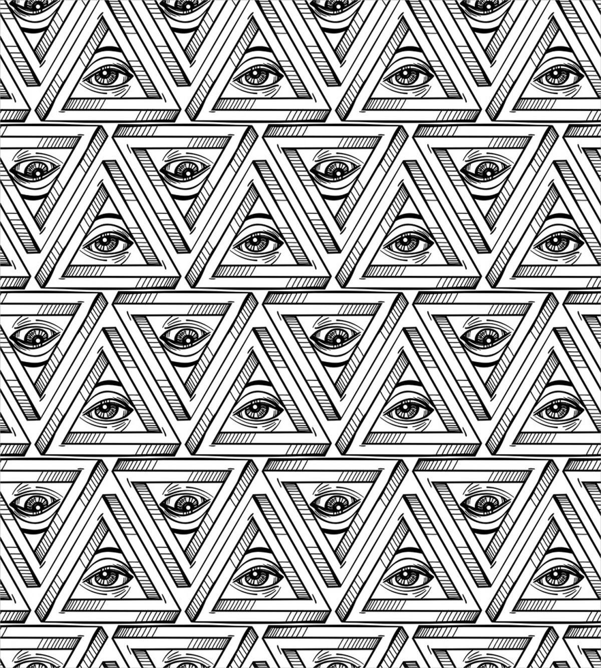 All Seeing Eye Pyramidal — Pattern