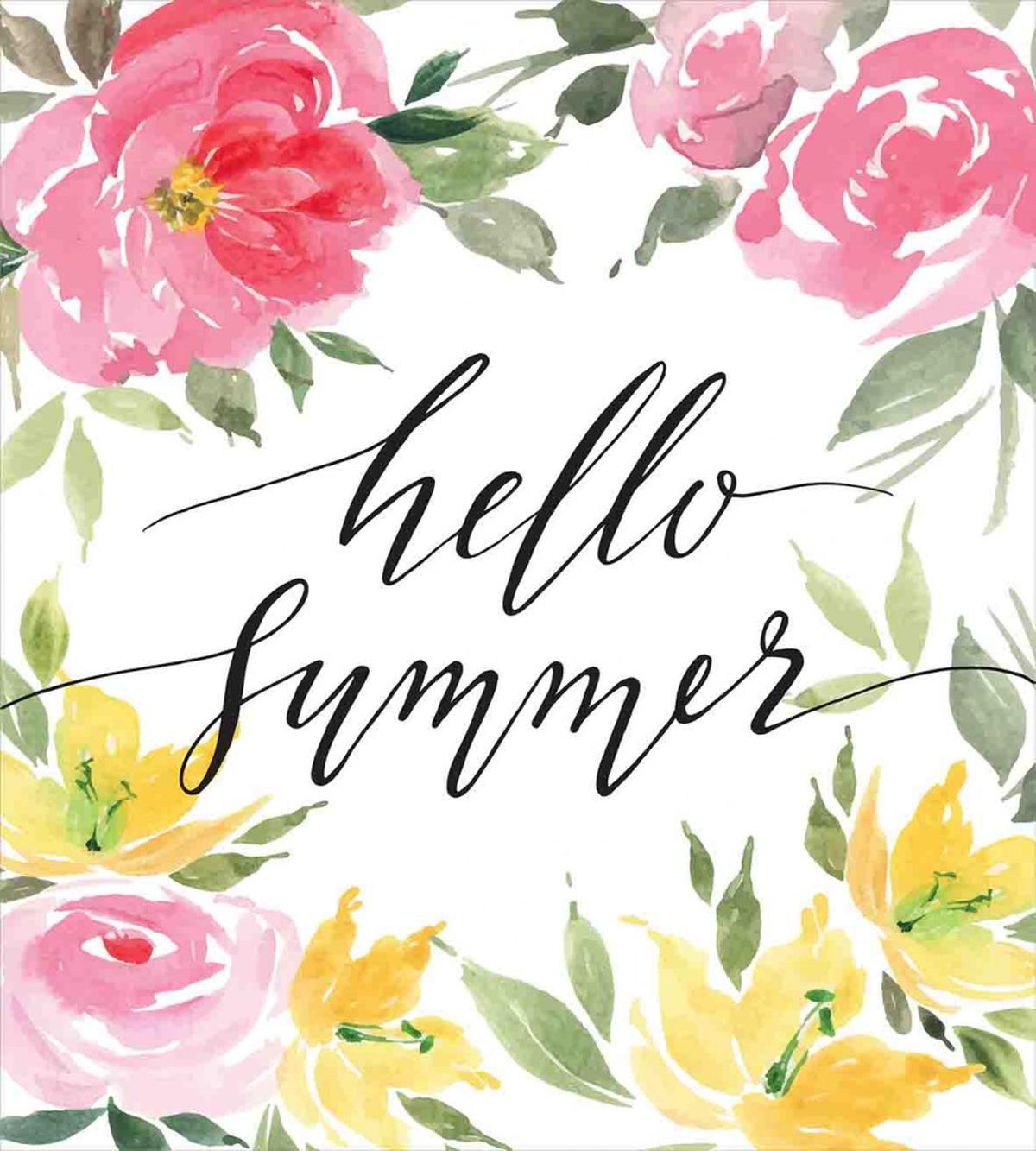 Hand Lettering Summer — Pattern