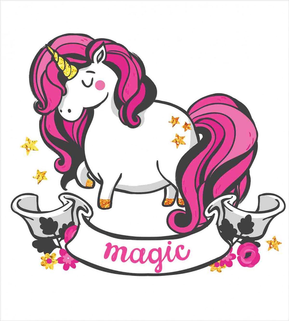 Unicorn with Pink Hair — Pattern