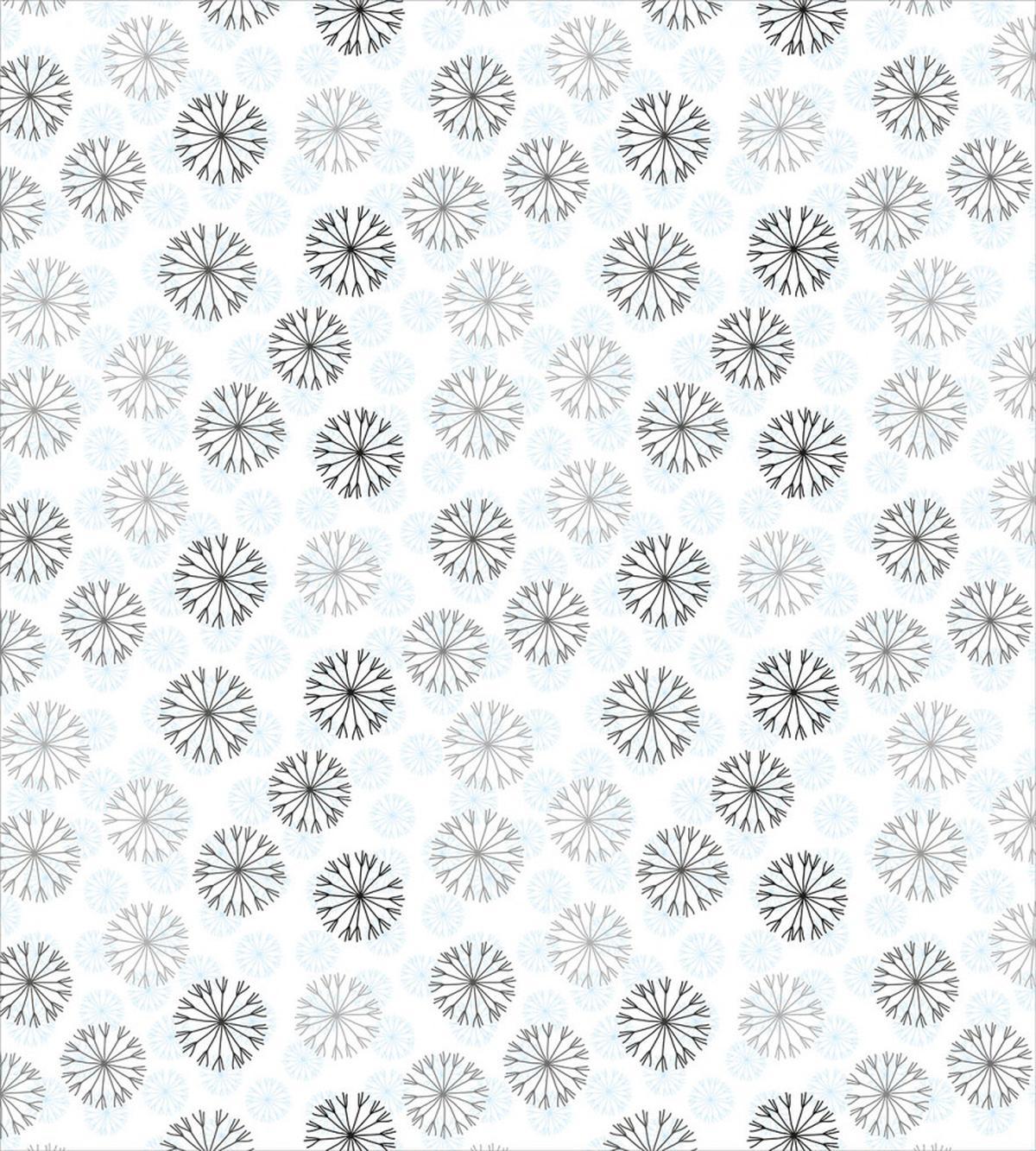 Abstract Neutral Snowflakes — Pattern