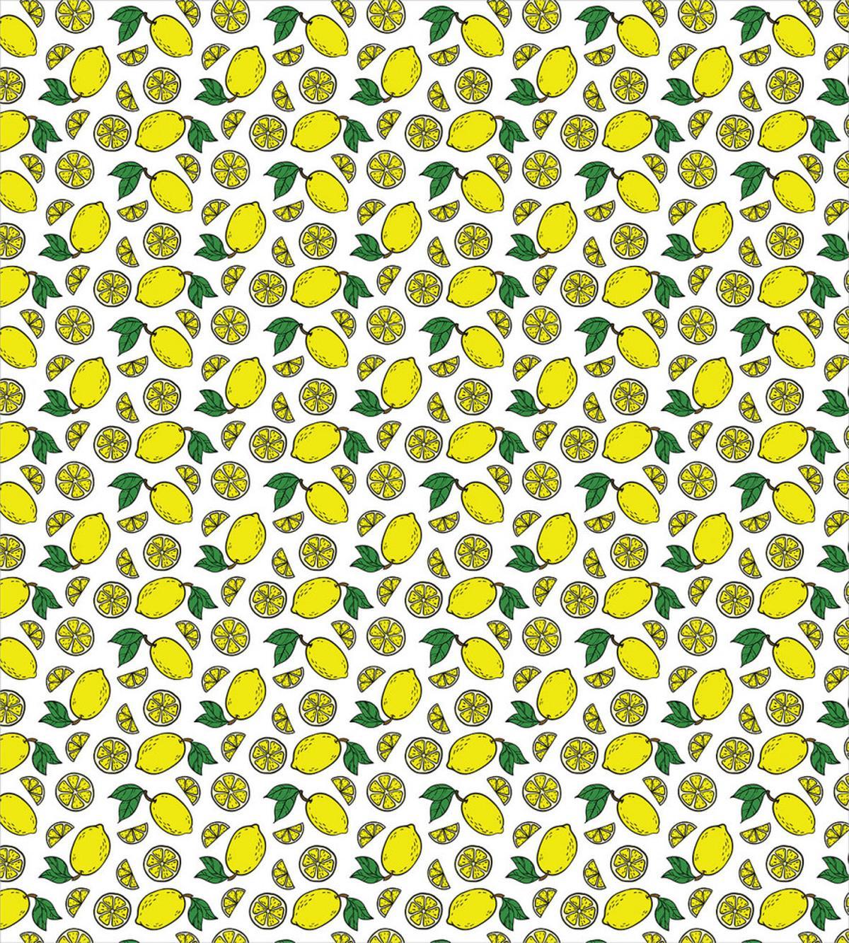 Vivid Summer Citrus Blossom — Pattern