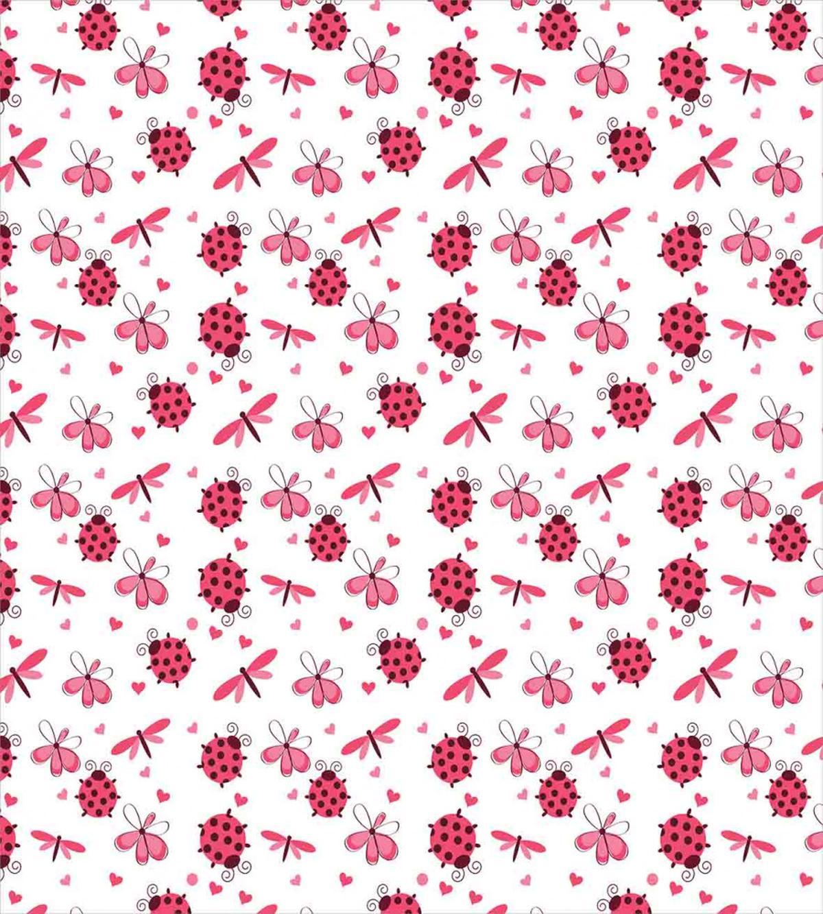 Dragonfly Ladybugs Hearts — Pattern