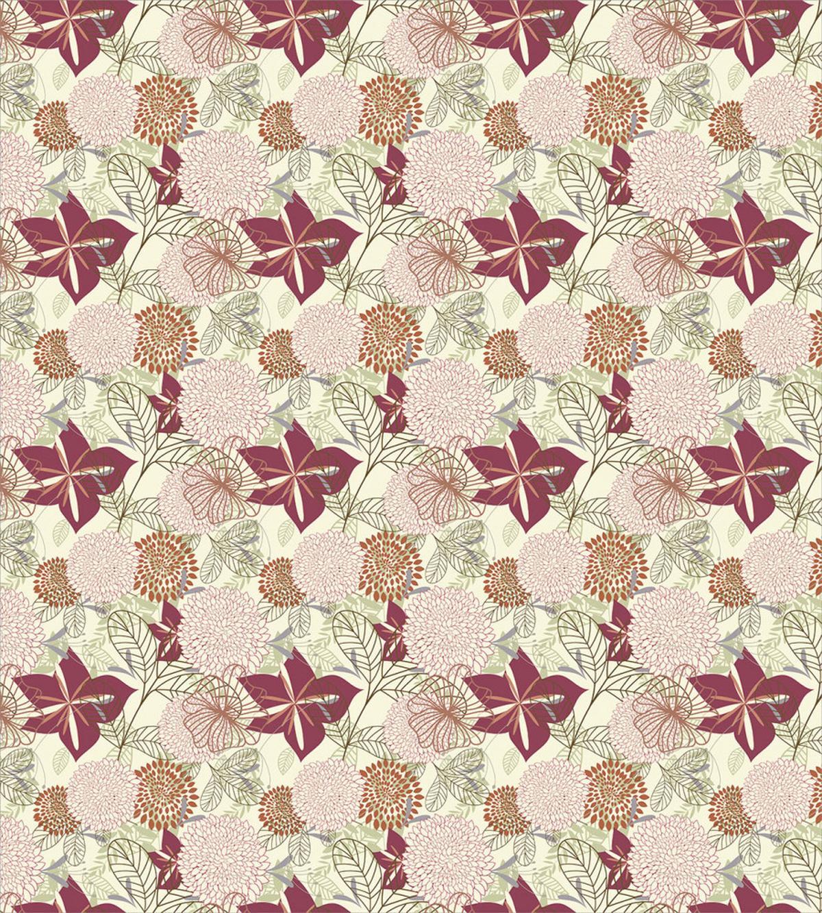 Sketchy Orchids Flowers — Pattern