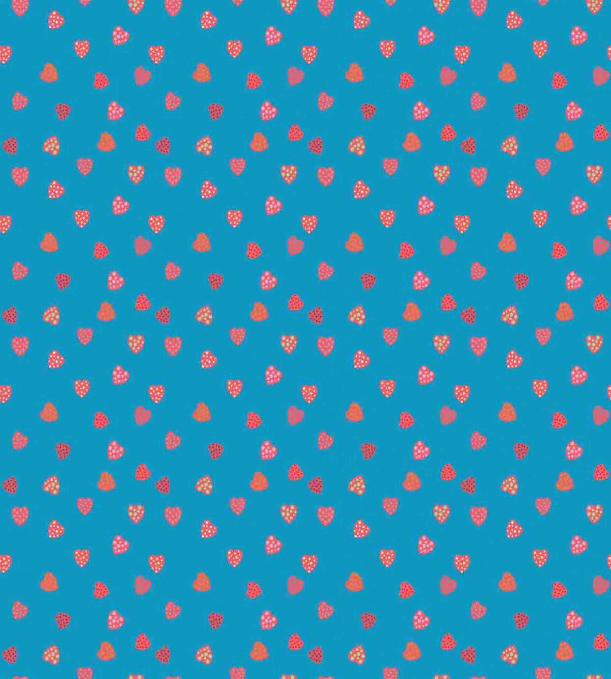 Hearts with Stars and Dots — Pattern