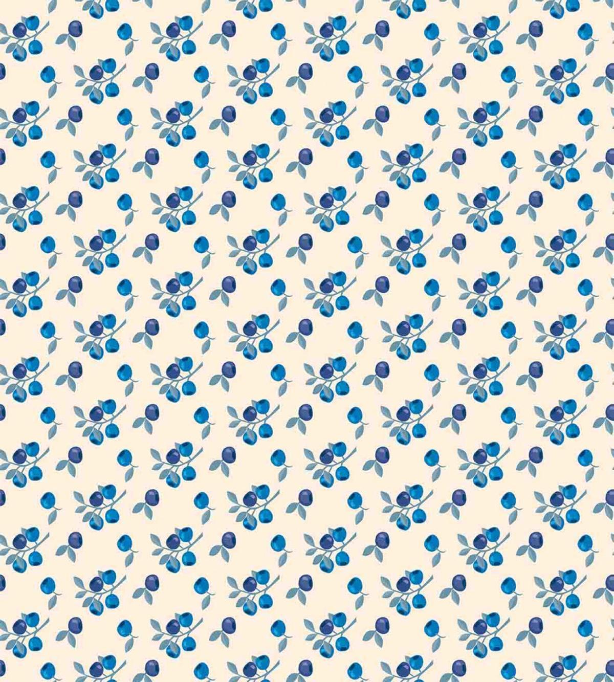 Mountain Blueberry Fruit — Pattern