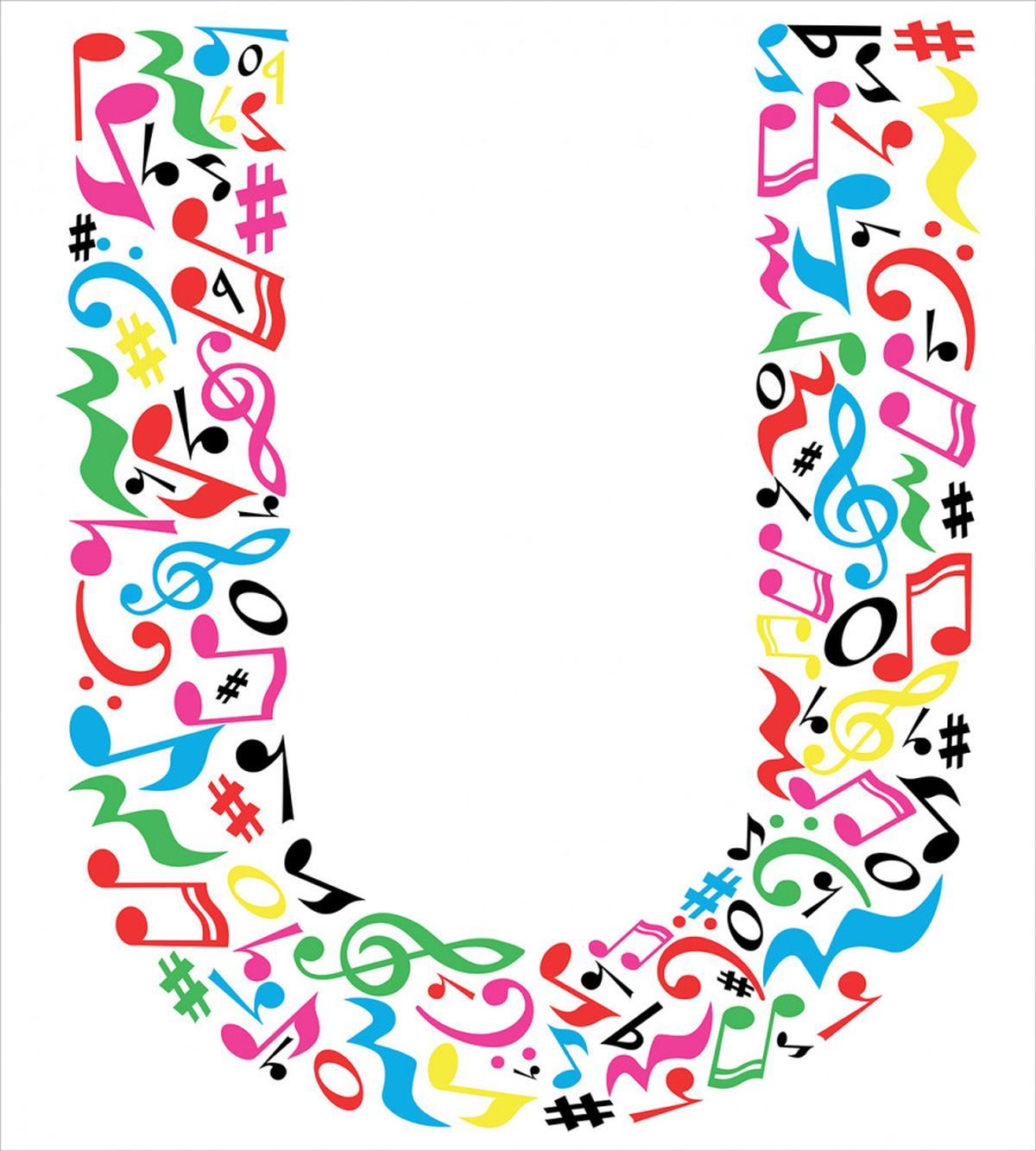 Colorful U ABC Pattern — Pattern