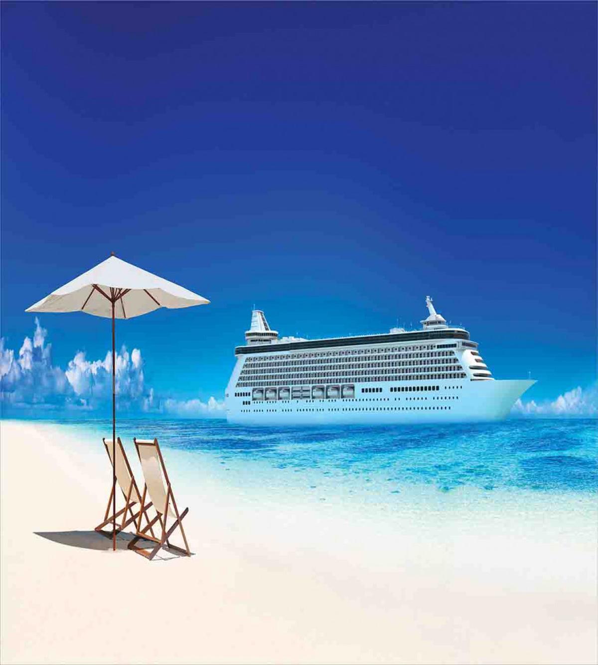 Beach Cruise Boat Trip — Pattern