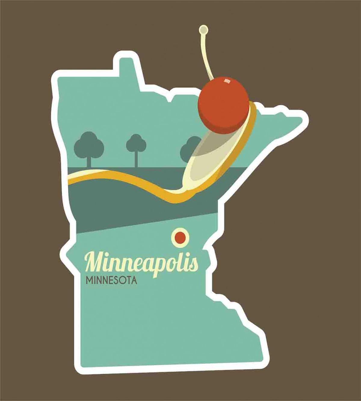 Minneapolis Doodle Map — Pattern